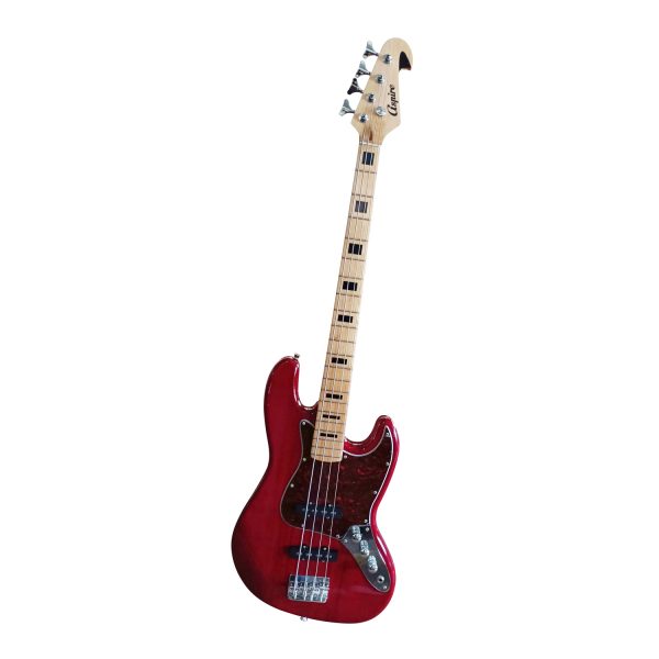 ASPIRE ELECTRIC BASS GUITAR BO4-JBS (RED)