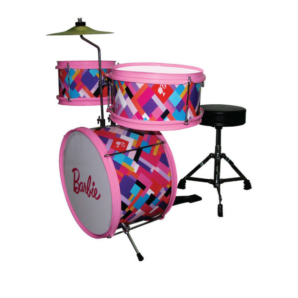 BARBIE DBA DRUM SET PRINTED CHECKERED