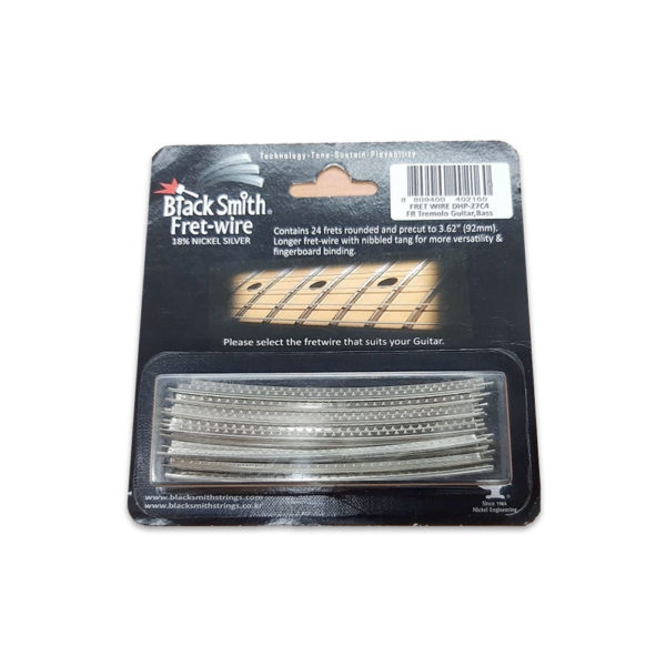 BLACKSMITH FRET WIRES (Medium Jumbo-R4, Floyed Rose Tremolo, Bass) 15.75"(400mm) 24pcs./Pack