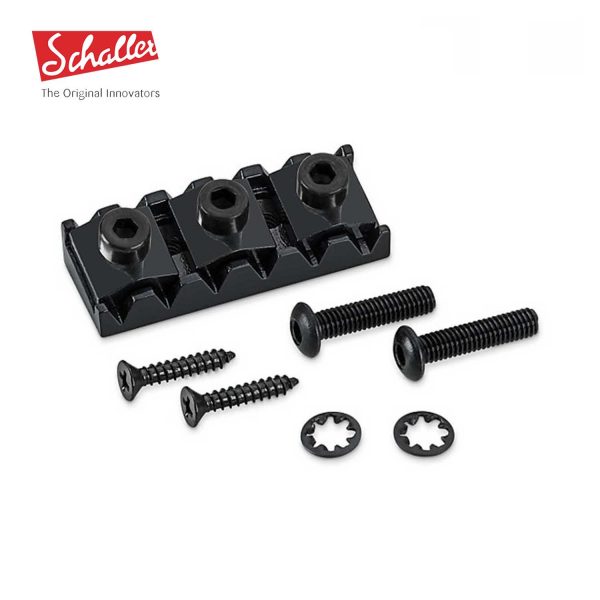 SCHALLER TREMOLO LOCKING NUTS BLACK CHROME 13120402