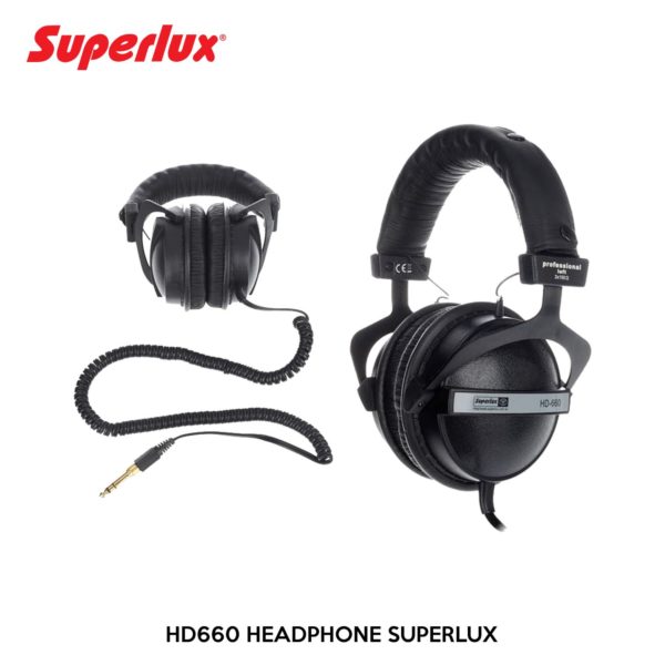 SUPERLUX HD660 HEADPHONE SUPERLUX