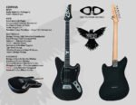 D&D CORVUS ELECTRIC GUITAR - Steve Badiola Signature Guitar - Image 11