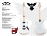 D&D CORVUS ELECTRIC GUITAR - Steve Badiola Signature Guitar - Image 8