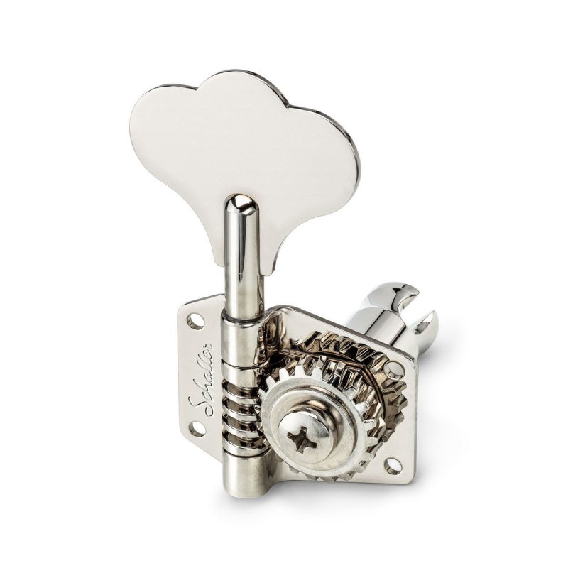 SCHALLER TUNERS BASS BM 2/2 SET NICKEL 10250103.26.71