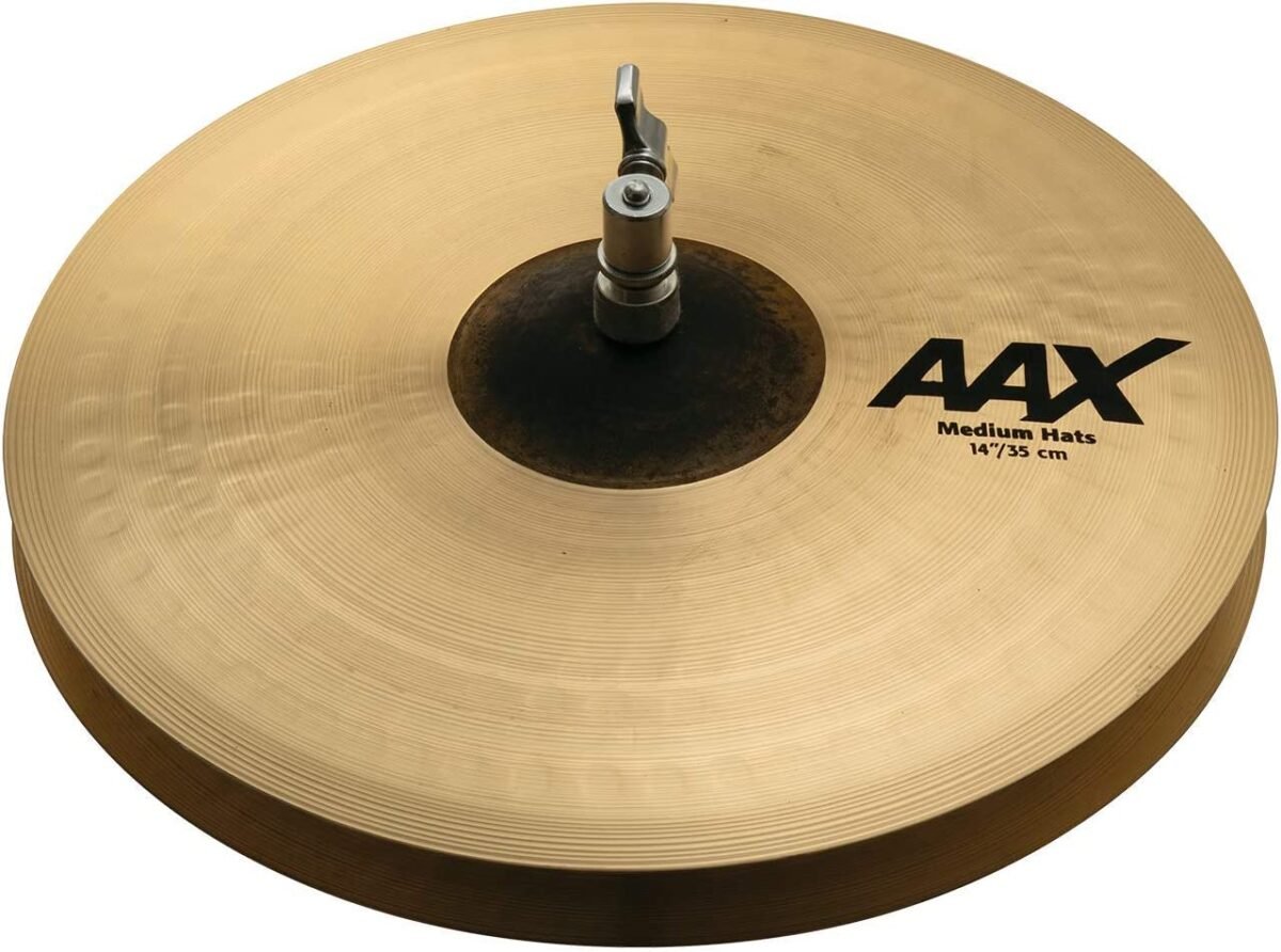 SABIAN AAX SERIES 14" MEDIUM HATS 21402XC - Image 2