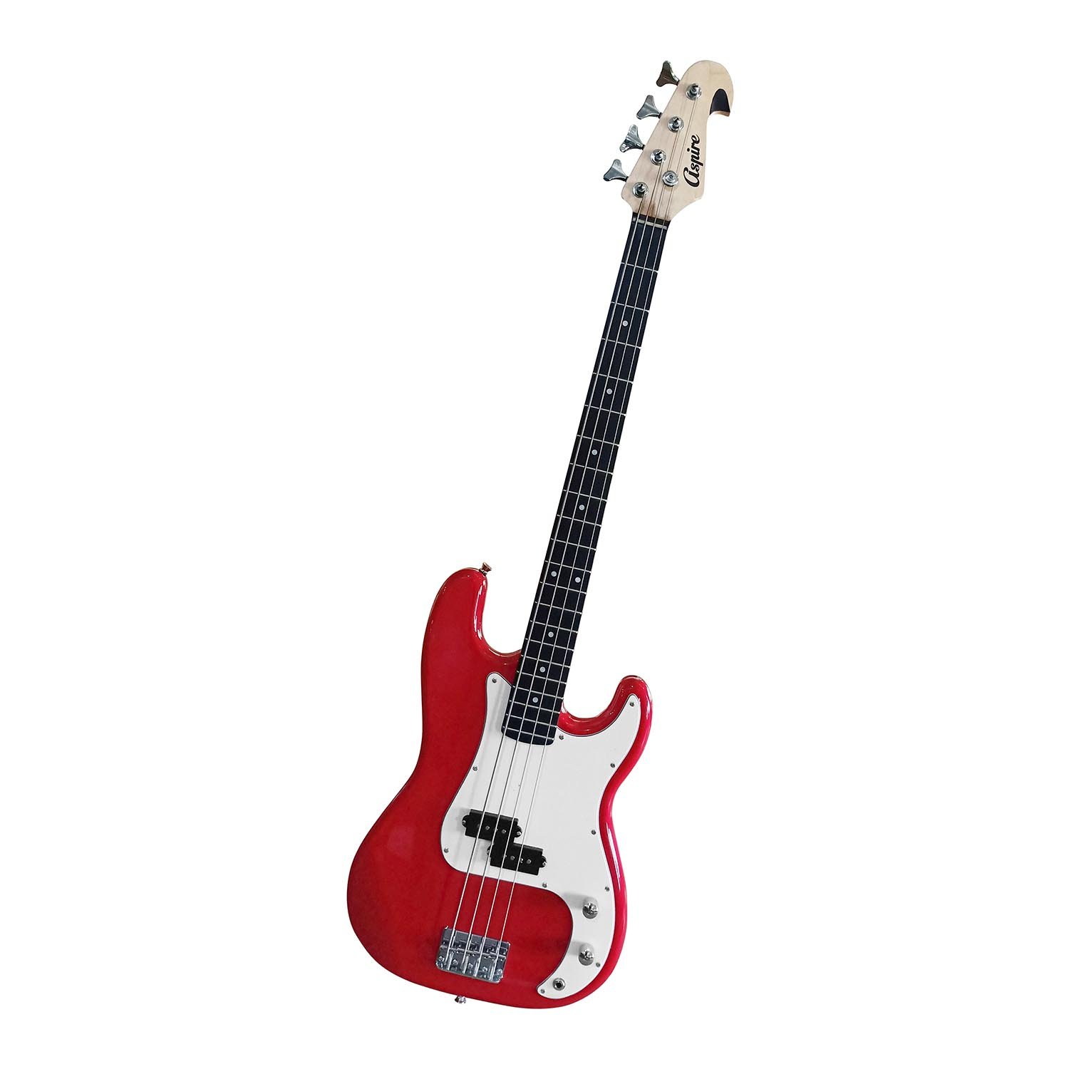ASPIRE ELECTRIC BASS GUITAR BO4-PB (RED)