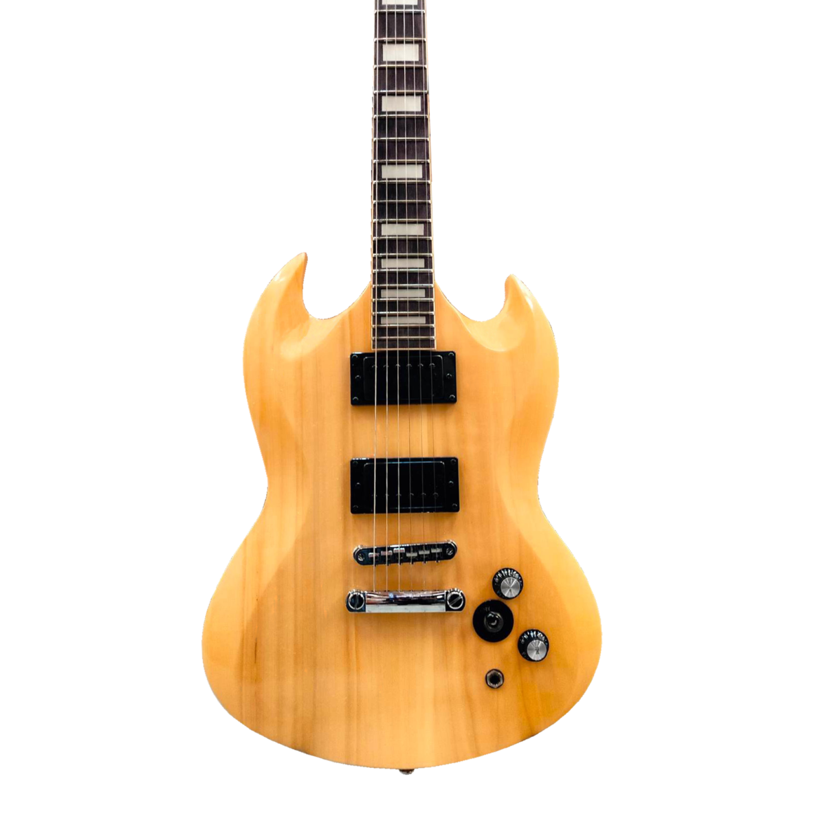 D&D DCG EL GUITAR NATURAL - Image 2