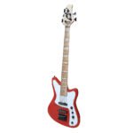 D&D PAUL YAP BASS GUITAR 5S FIESTA RED - Image 3