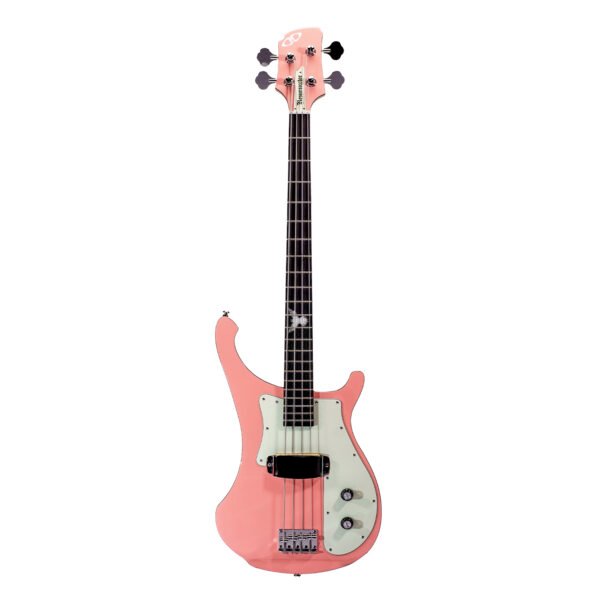 D&D RESURRECCTOR BASS GUITAR 4S SALMON PINK
