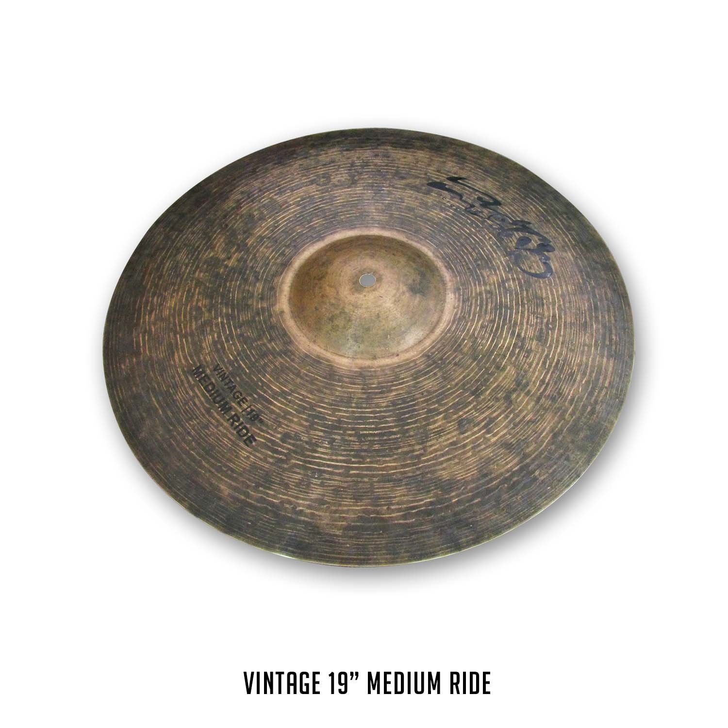 ICTUS CYMBALS VINTAGE 19 MEDIUM RIDE ICTUS CYMBALS VINTAGE 19" MEDIUM RIDE - Image 1