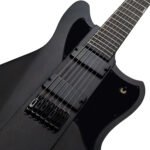 D&D KAMF7 7 STRING ELECTRIC GUITAR BLK - Image 8