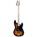 LIGHTFOOT PB 4S BASS GUITAR 3 TONE SUNBURST