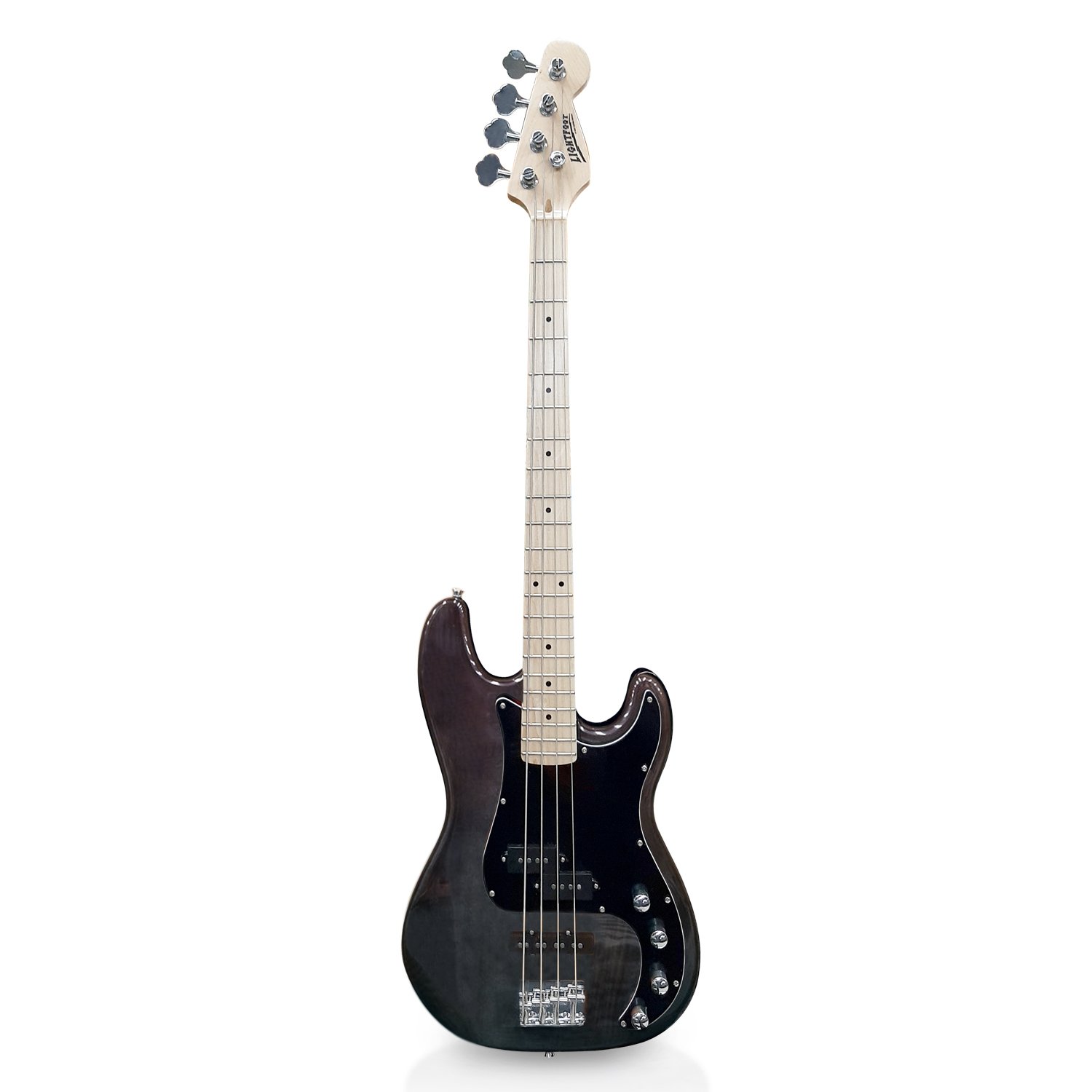LIGHTFOOT PB 4S BASS GUITAR BLACK