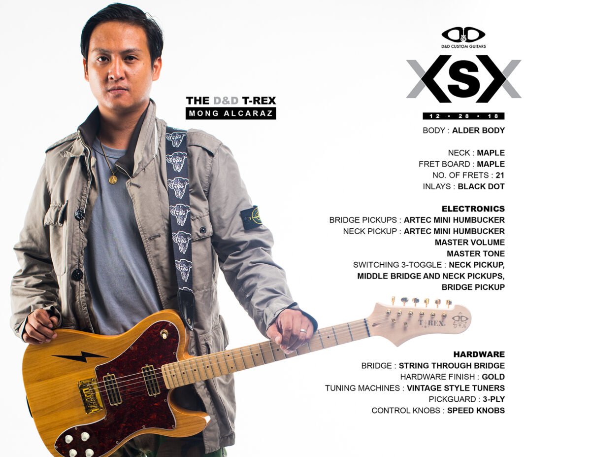 D&D TREX ELECTRIC GUITAR 20th ANNIVERSARY - Image 2