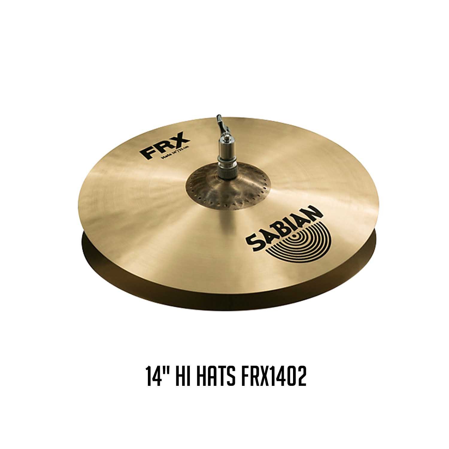 SABIAN FRX SERIES 14" HI HATS FRX1402