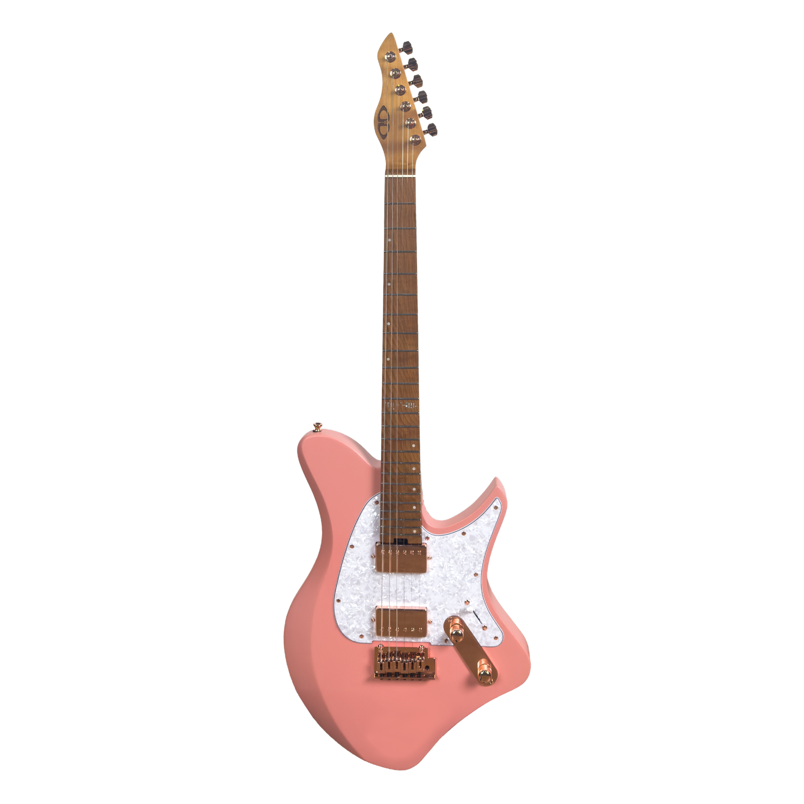 D&D-Taizo_front_Pink D&D TAIZO ELECTRIC GUITAR 6-String (Joko Reantaso Model) - Image 1