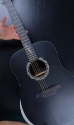 D&D LIGHT BRINGER ACOUSTIC GUITAR BLACK - Image 9